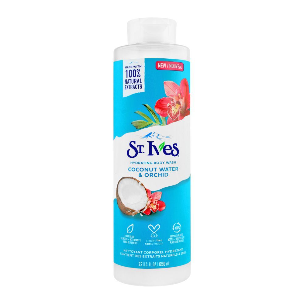 St Ives Hydrating Body Wash coconut water and orchid Brandless