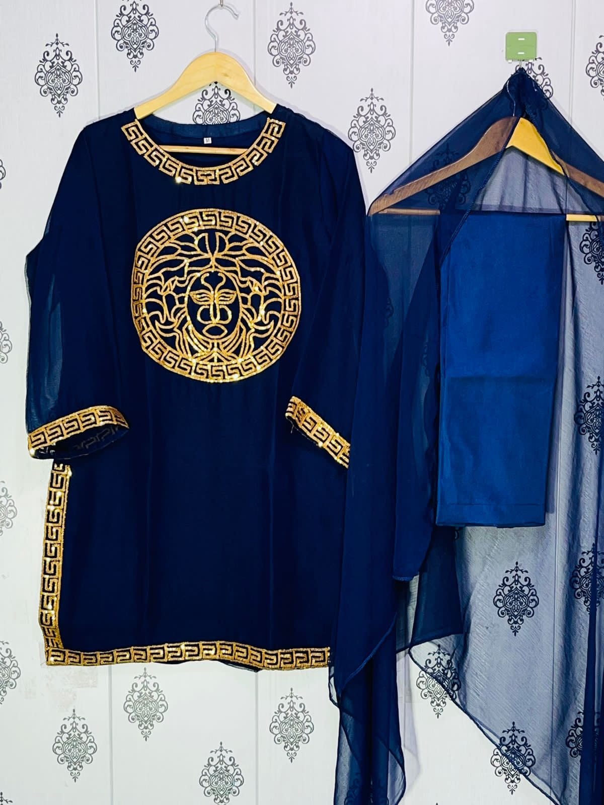 Chiffon 3Pc with (1)