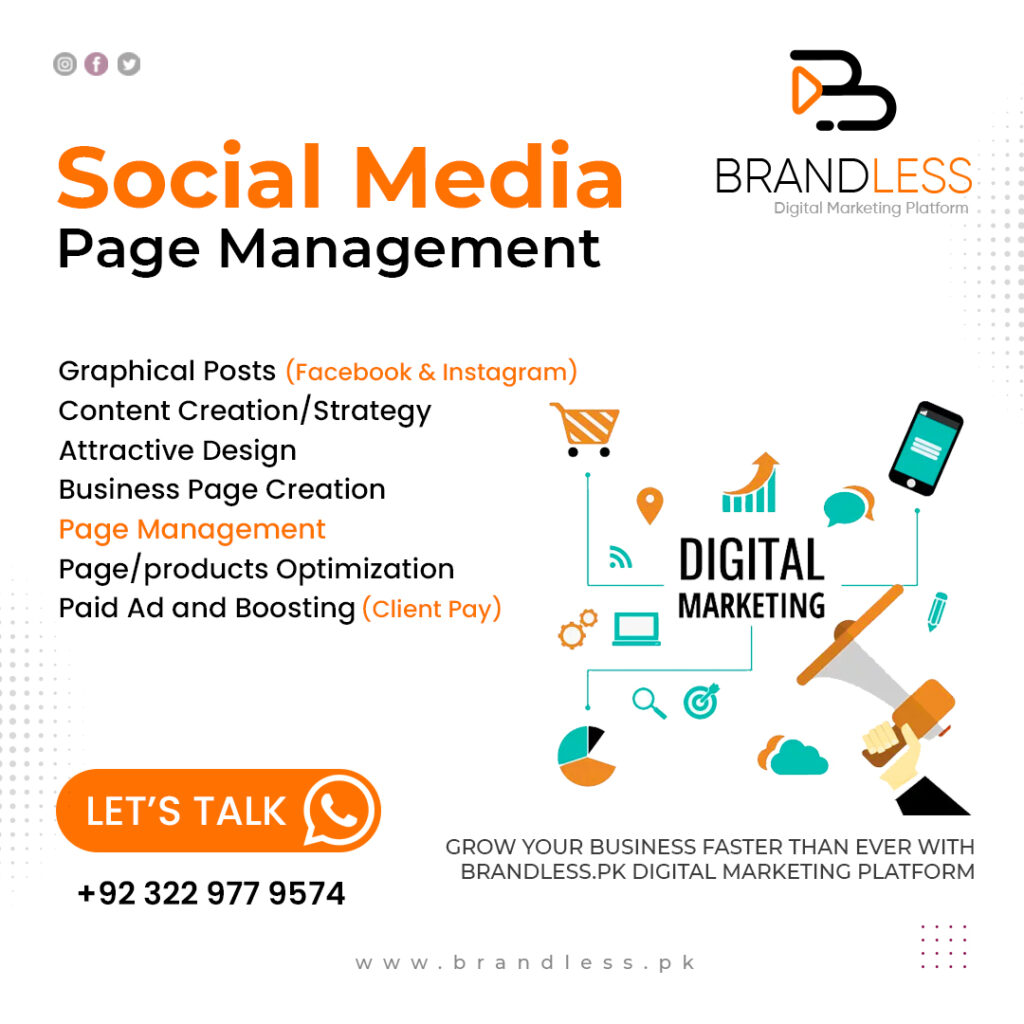 Social Media Page Management