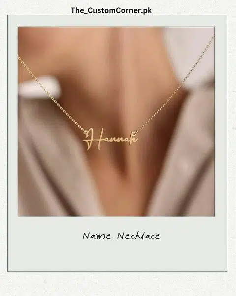 CUSTOMIZE NAME NACKLACE