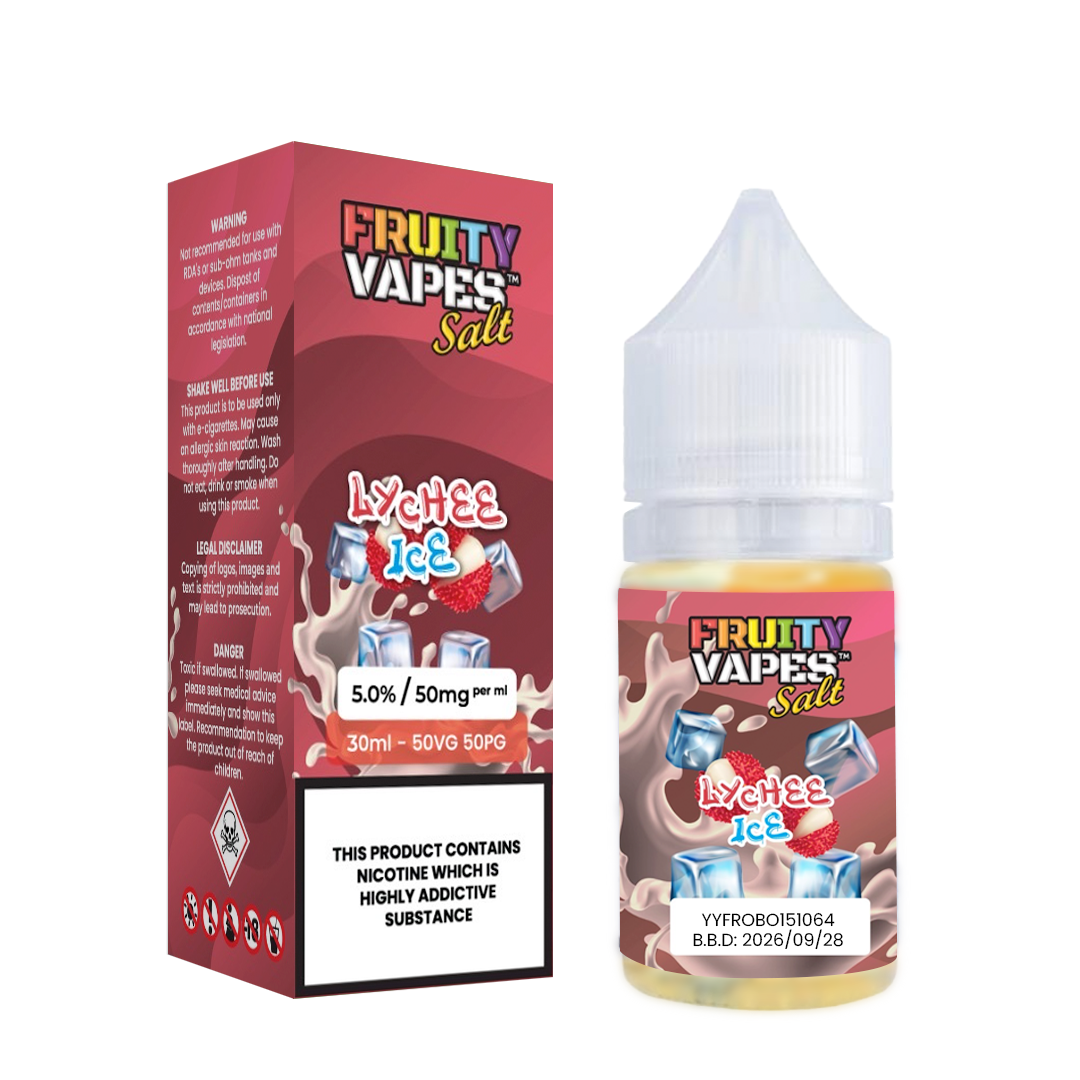 Lychee Ice FruityVapes Nic Salt